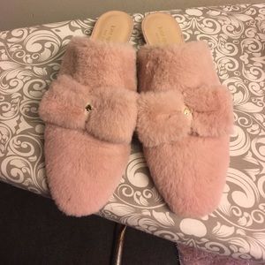 Kate Spade pink slipper shoes 9 8.5